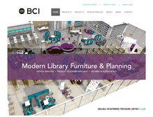 Tablet Screenshot of bcilibraries.com